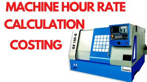 cnc machine hourly rate|cnc milling cost per hour.